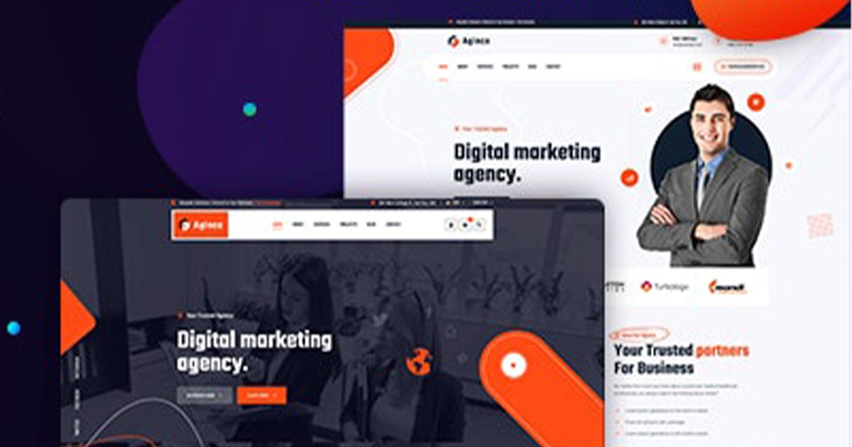 Aginco - Digital Agency Template icon