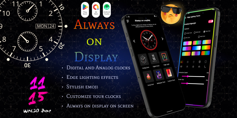 Always On Display - Android Studio Project by CodeMaxInfotech icon