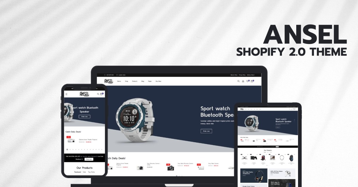 Ansel - Premium Electronics Shopify 2.0 Theme