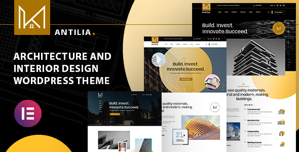 Antilia - Architect & Interior Design WordPress Theme icon