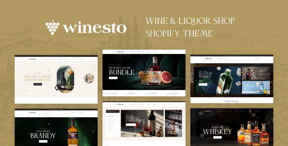 Ap Winesto - Winery Shopify Theme icon