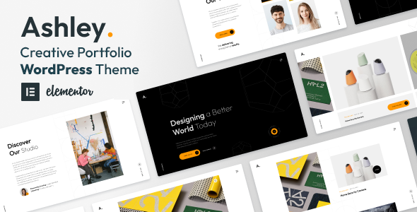 Ashley - Creative Portfolio WordPress Theme icon