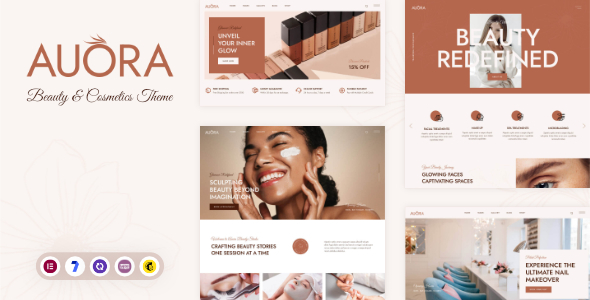 Auora - Beauty Salon and Cosmetics WordPress Theme icon
