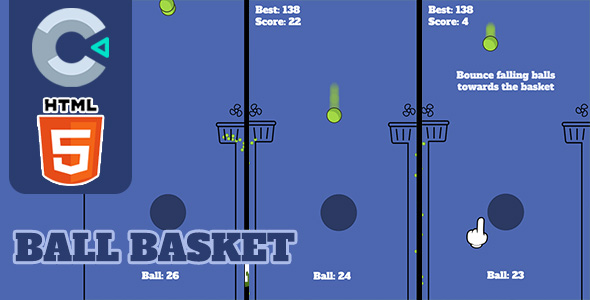 Ball Basket - HTML5 Game - C3P icon