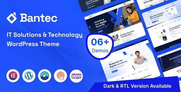 Bantec - IT Solutions & Technology WordPress Theme icon