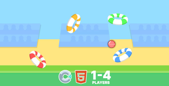 Basket. 1-4 Player Mode. Construct 3 (c3p) icon
