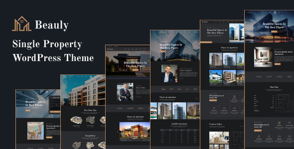 Beauly - Single Property WordPress Theme icon
