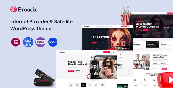 Broadx - Internet Provider & Satellite TV WordPress Theme icon