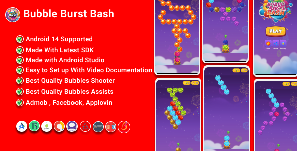 Bubble Burst Bash - Addictive Bubble Shooter Game icon