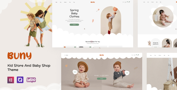 Buny – Kids Store and Baby Shop Theme icon