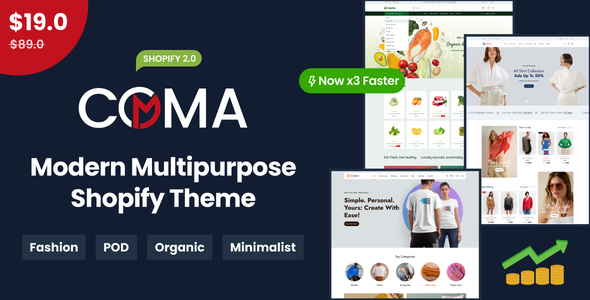 COMA - Modern Multipurpose Shopify Theme OS 2.0 icon