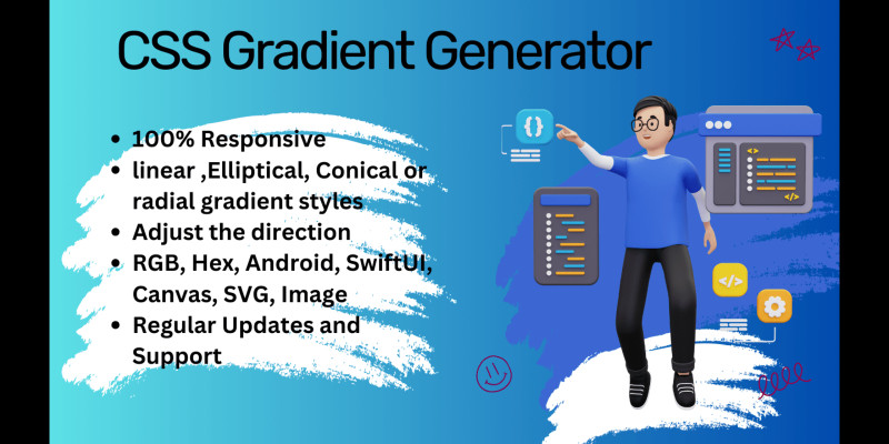 CSS Gradient Generator for Easy Gradient Creation by Infinitycodes icon