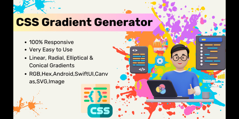 CSS Gradient Generator for Stunning Web Designs by Mubasharanoreen icon