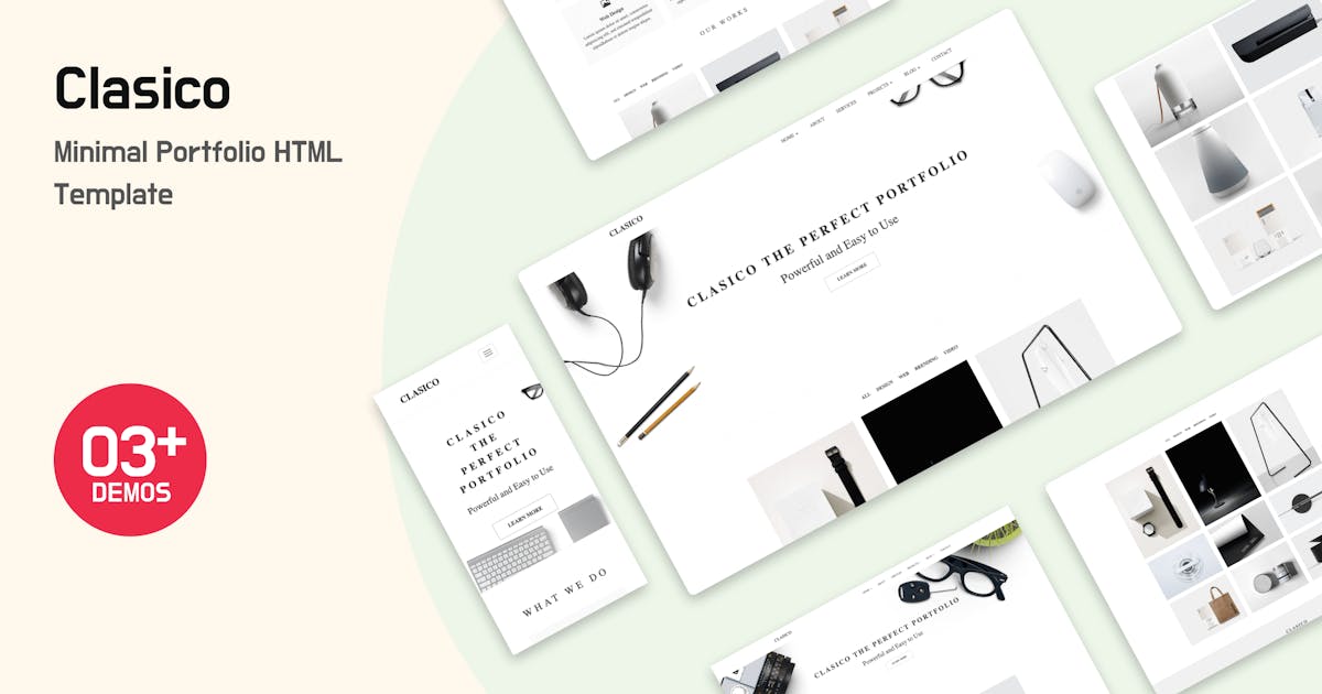 Clasico - Minimal Portfolio HTML Template icon