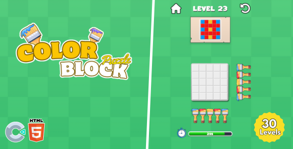 Color Block Puzzle - HTML Game icon