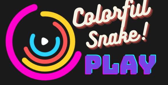 Colorful Snake - HTML5 - AdMob - Capx icon