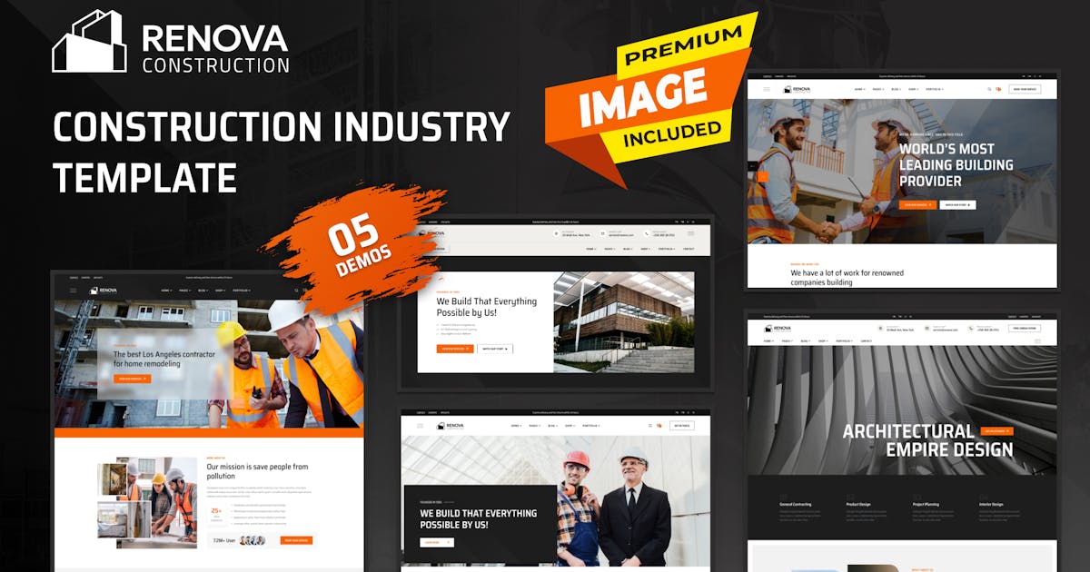 Construction Industry Template icon