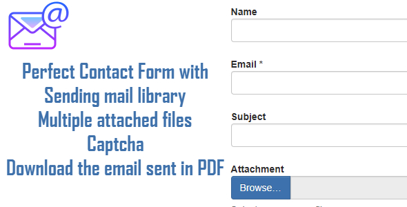 Contact form new Generation v2 icon