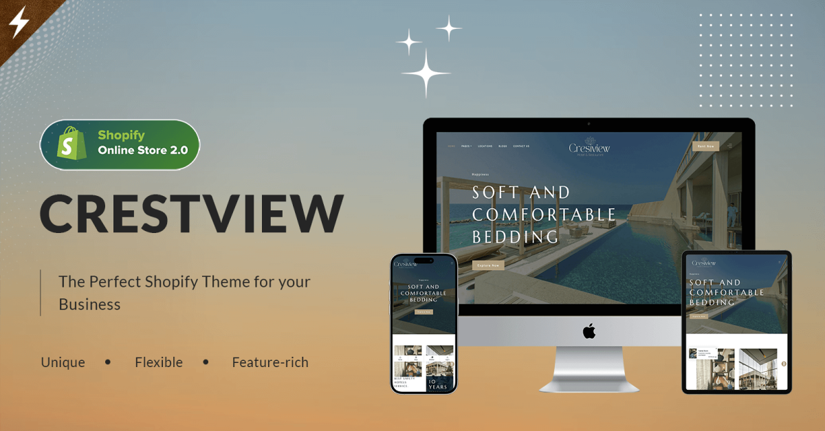 Crestview - Hotel & Resort Store Shopify Theme