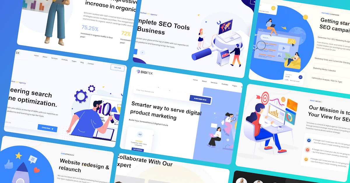 Digitek - Saas & Digital Agency React NextJS Templ icon