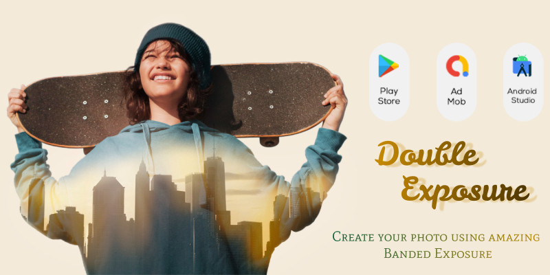 Double Exposure - Android App Source Code by CodeMaxInfotech icon