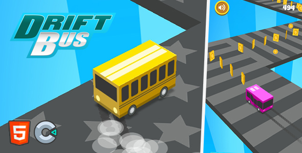 Drift Bus - HTML5 Game (Construct 3) icon