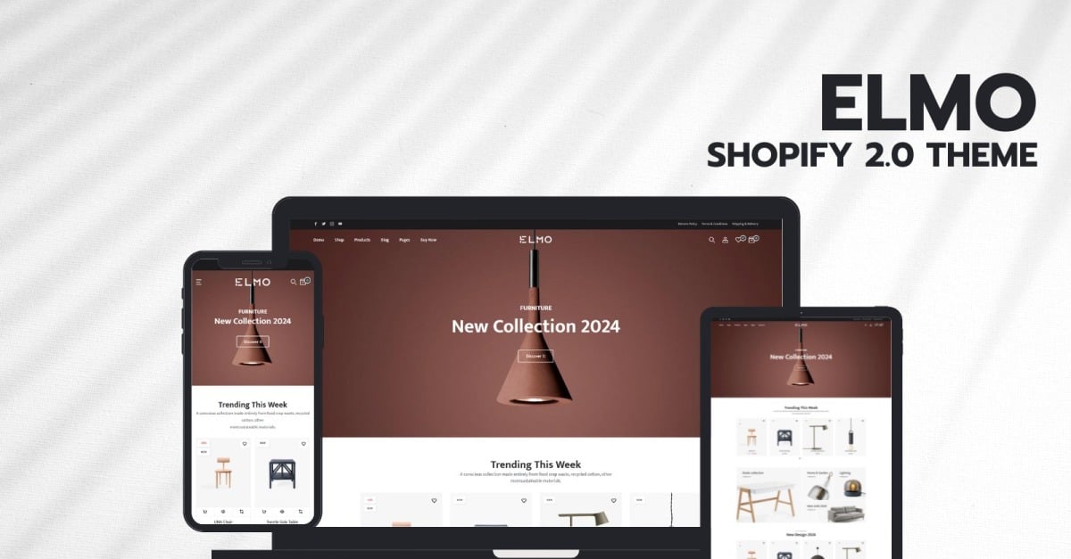 Elmo - Premium Furniture Shopify 2.0 Theme - TemplateMonster icon