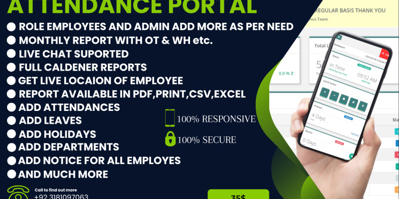 Employee Attendances Management System by WasayIbrahim icon