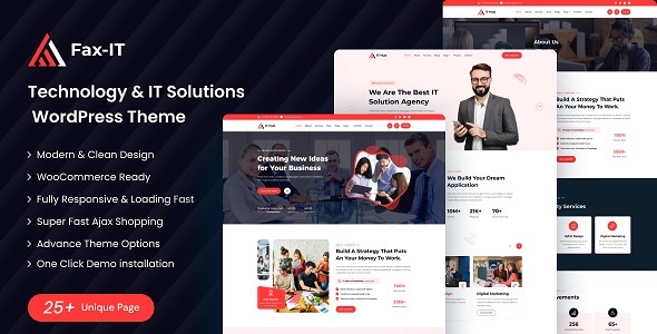 Fax-IT - Technology & IT Solutions WordPress Theme icon