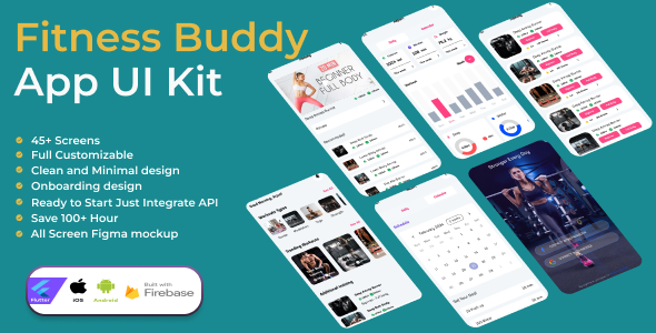 Fitness Pro: A Flutter UI App Kit icon