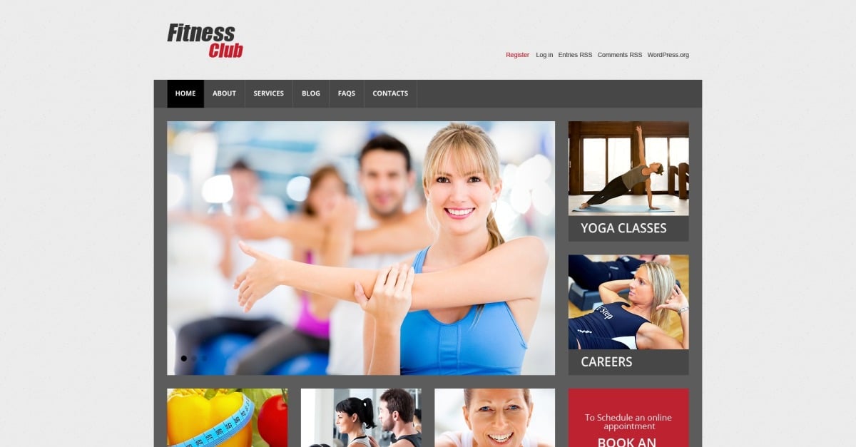 Fitness Responsive WordPress Theme icon