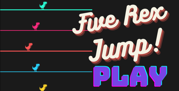Five Rex Jump - HTML5 - AdMob - Capx icon