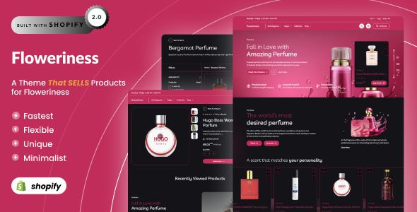 Floweriness - Floral Fragrance Shopify Theme OS 2.0 icon