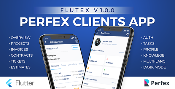 Flutex - Perfex Customer Mobile App icon