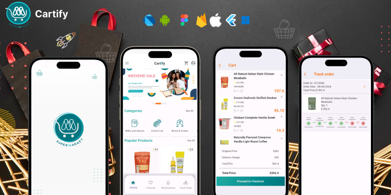 Flutter Cartify - Flutter eCommerce App by Jejookit icon