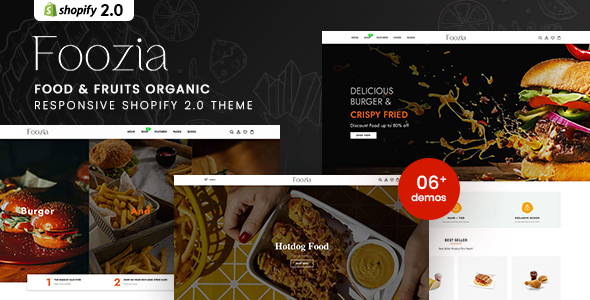 Foozia - Fast Food & Restaurant Responsive Shopify 2.0 Theme icon