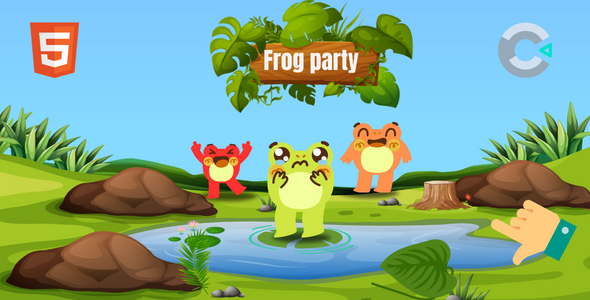 Frog Party - HTML5 - Construct 3 - Multiplayers icon