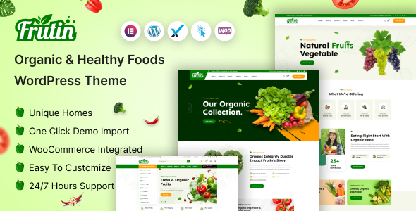 Frutin - Organic & Healthy Food WordPress Theme icon