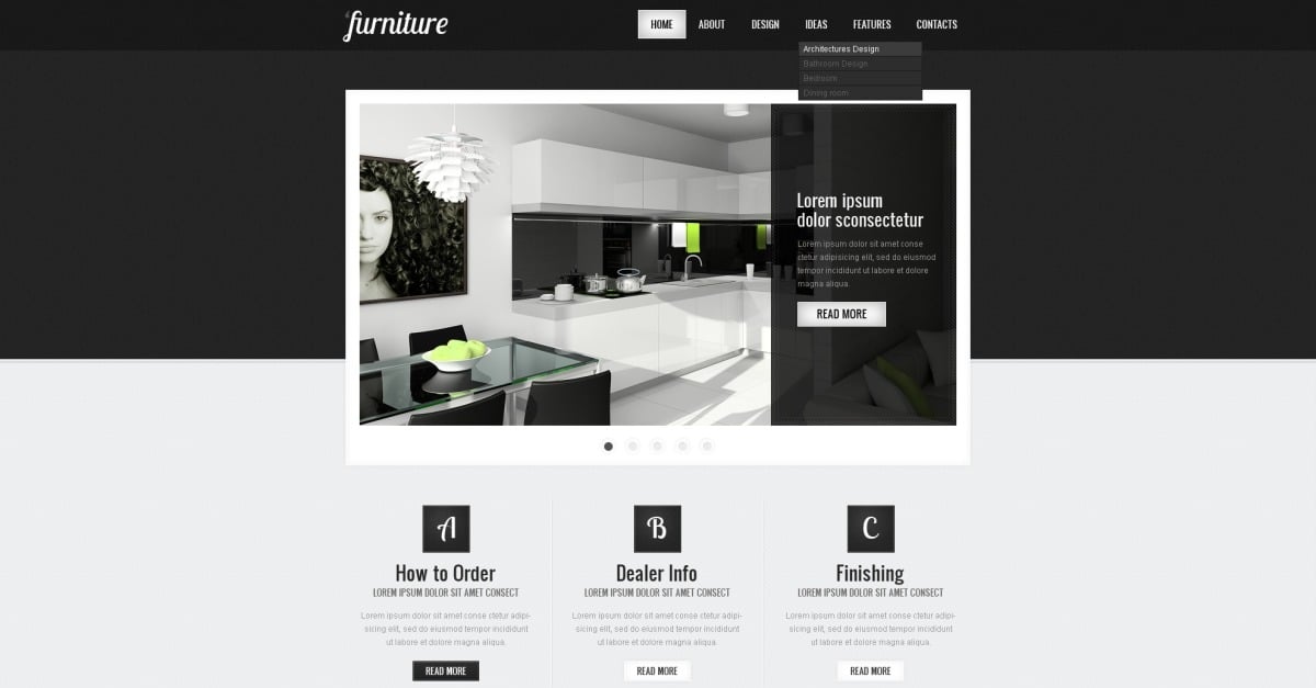Furniture Website Template #40036 - TemplateMonster icon