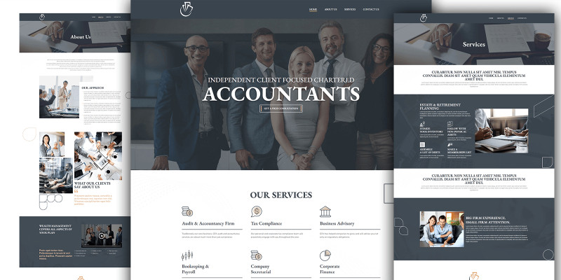 GFA Accountant - Bootstrap 5 Template by Muhammadali00