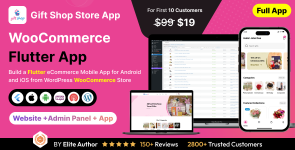 Giftly App - Online Gift Store Flutter 3.x (Android, iOS) WooCommerce Full App | Daily Gift App icon