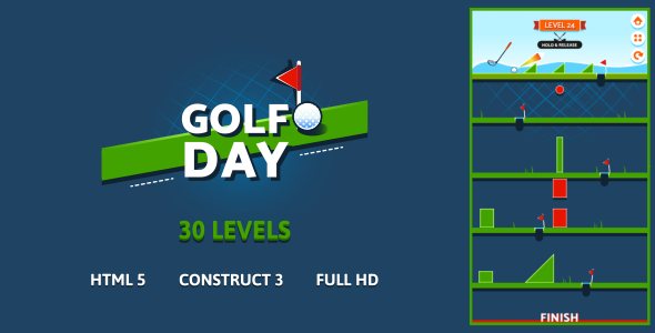 Golf Day - HTML5 Game (Construct3) icon