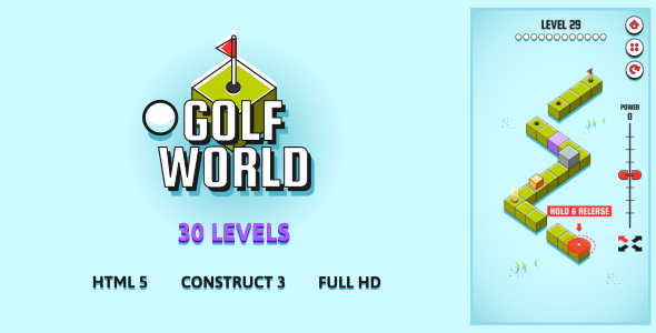Golf World - HTML5 Game (Construct3) icon
