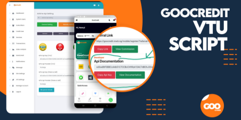 GooCredit VTU Portal Script by Mullticomsng