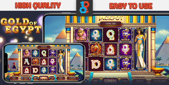 HTML Gold of Egypt Slot Game icon