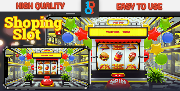 HTML Shopping Slot Machine Game icon