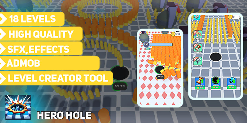 Hero Hole - Unity App Template by OxchangerCo icon