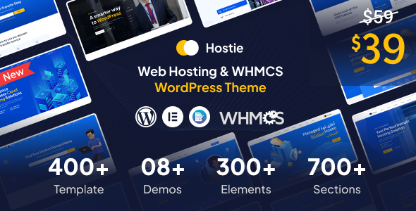 Hostie - Web Hosting & WHMCS WordPress Theme icon