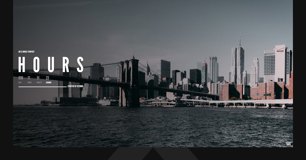 Hours - Responsive Coming Soon Page icon
