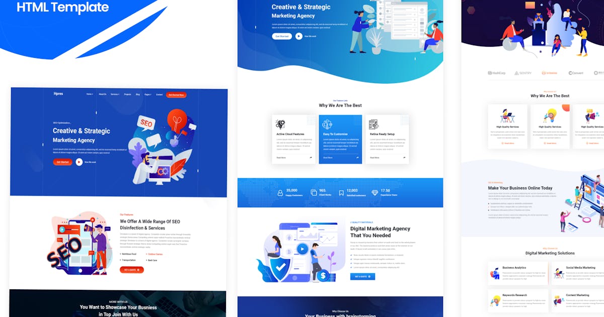 Hpres-SEO Digital Marketing HTML Template